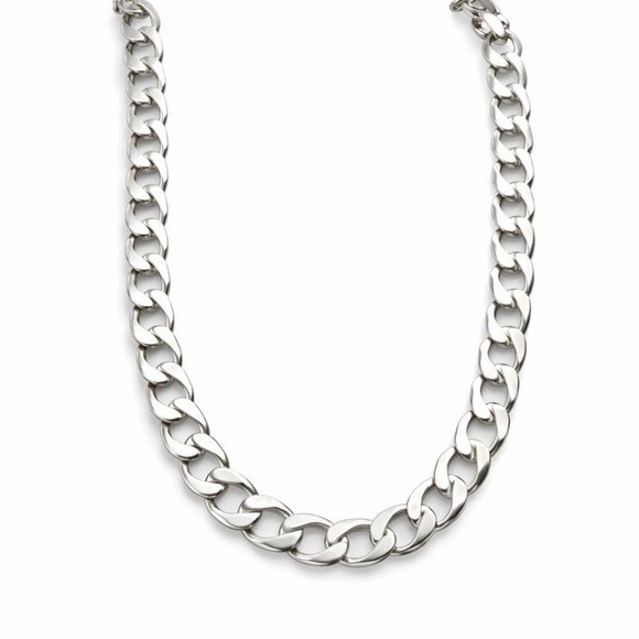 S925Sterling SilverCurb Link Chain